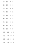 小学１年生の算数　20までのかず１