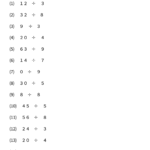 小３算数　割り算１