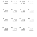小３算数　筆算１