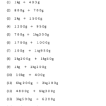 小３算数　重さ１
