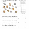 小２算数　グラフとひょう
