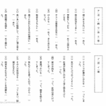 中学受験国語　同訓異字語（おさめる・あやまる）