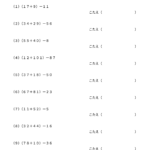 小４算数　計算のきまり２
