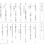 中学受験国語　同訓異字語（あたたかい・なく）