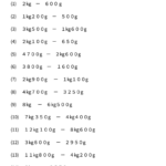 小３算数　重さ２