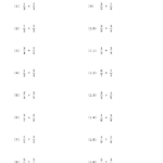 小５算数　分数（通分）