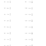 小６算数　分数２