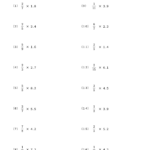 小６算数　分数８