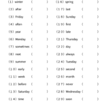 英検５級　単語４