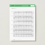 小学生算数　１０マス計算（わり算）３